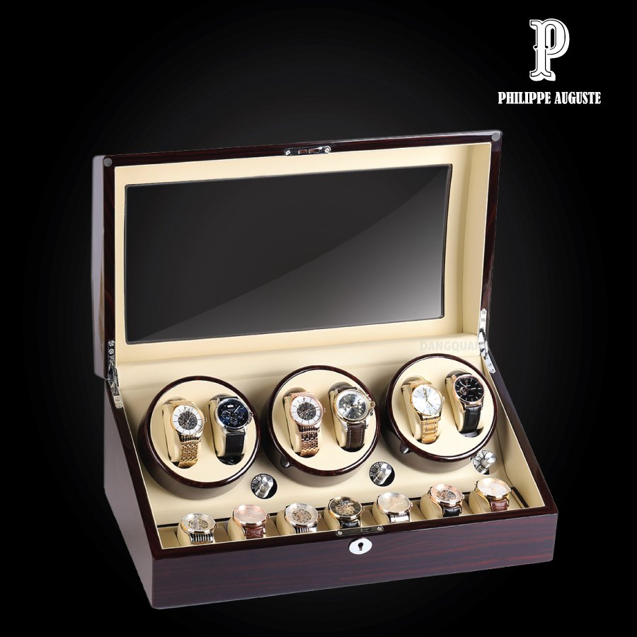 TỦ Philippe Auguste 6 NGĂN XOAY 7 NGĂN BÀY WW6-7/D